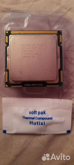 Процессор intel core i3 530 + башня охлаждения