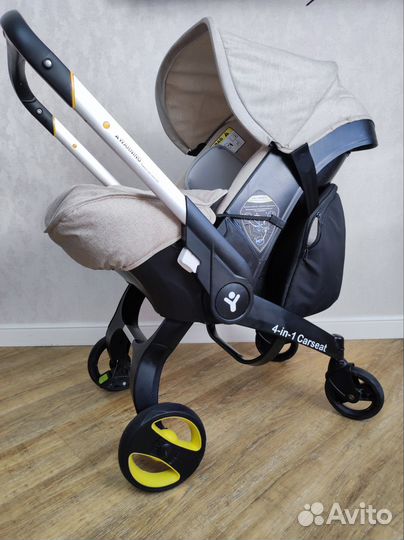 Автолюлька на колесах foo foo /коляска