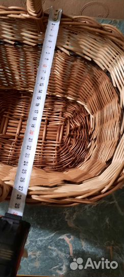 Корзина плетеная