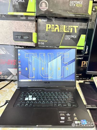 Игровой ноутбук asus TUF RTX 3060/core i7/16GB