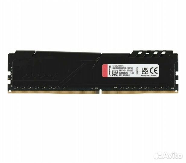 Опер.память ddr4 3200 kingston 16gb*2(32),нов,гар