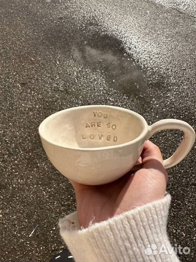 Кружка ручной работы керамическая