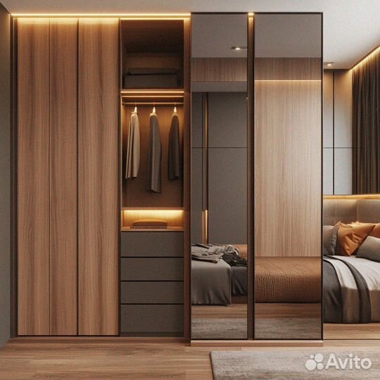 Шкаф купе на заказ с доставкой с монтажом