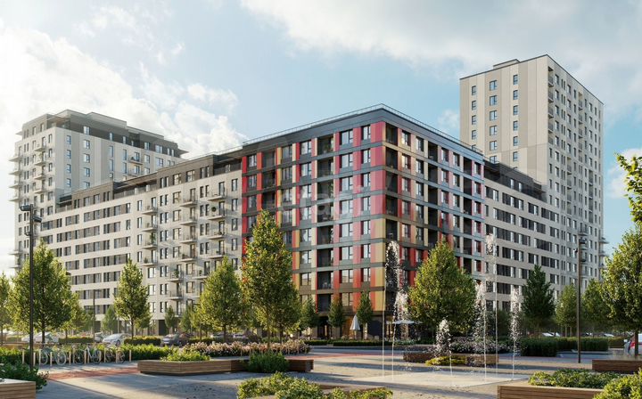 3-к. квартира, 81,4 м², 8/17 эт.