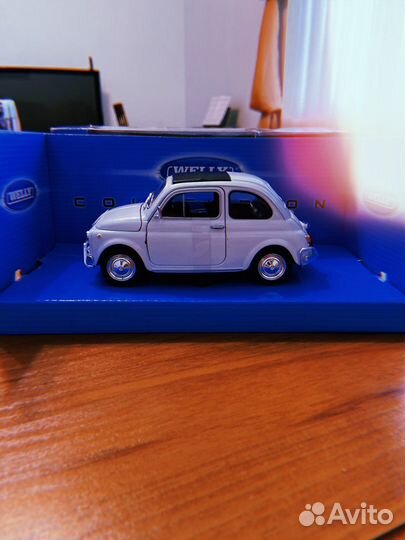 Коллекционные машинки welly Fiat Nuova 500