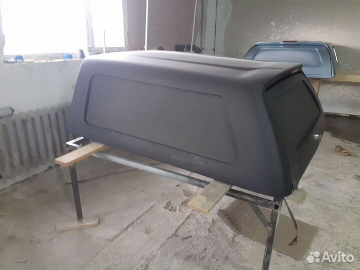 Усиленный кунг в грунте на Foton Tunland