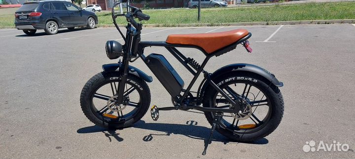 Электровелосипед фэтбайк 20 дюймов 1000W Café Race