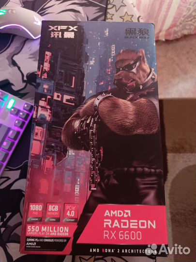 Видеокарта Radeon rx6600