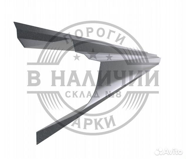 Ремонтный порог правый Hyundai Getz