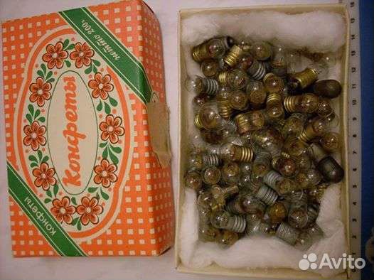 Лампочки для гирлянды СССР