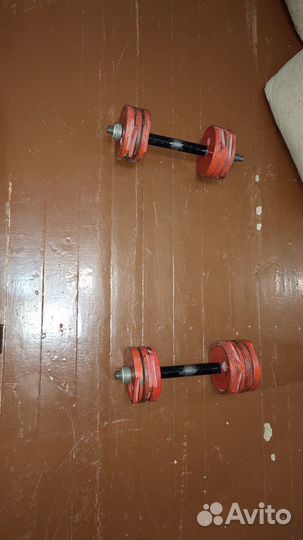 Набор штанга и гантели