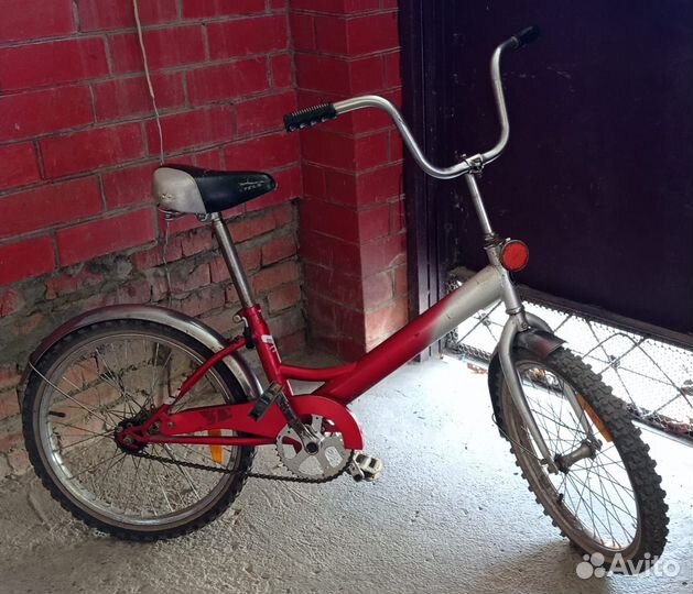 Велосипед на ходу