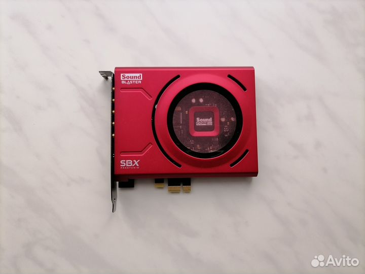 Звуковая карта с пультом Sound Blaster Zx