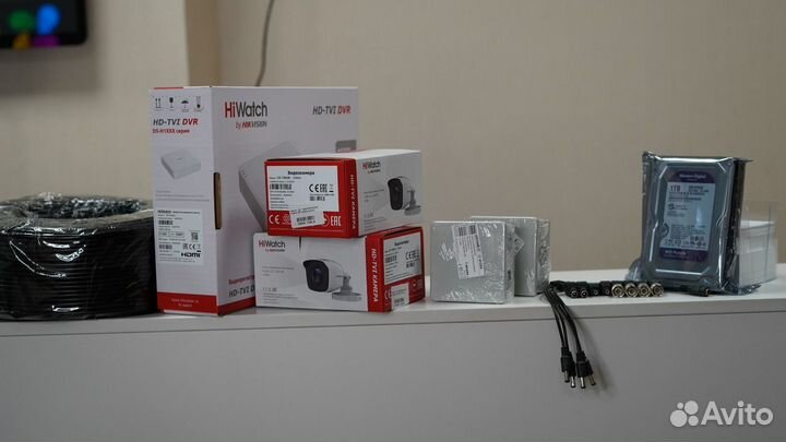 Комплект видеонаблюдения hi.watch 02.10.2