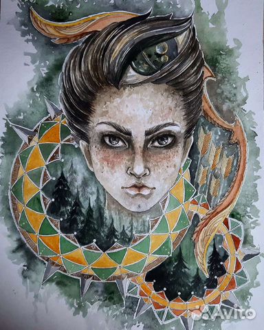 Серия акварели 