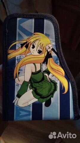 Пенал с аниме тян