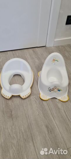Горшок и накладка на унитаз