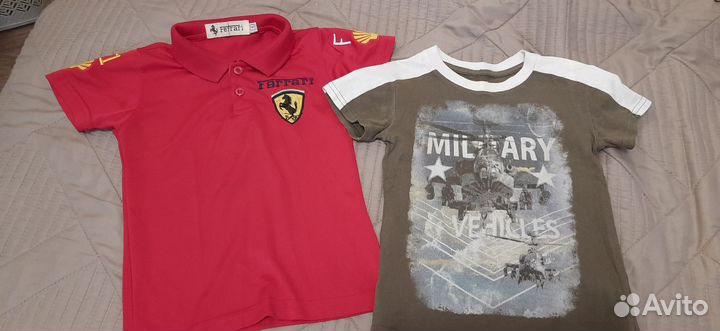 Футболки для мальчика 2-4