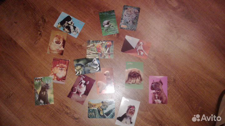 Календарики за 1993 и 1996