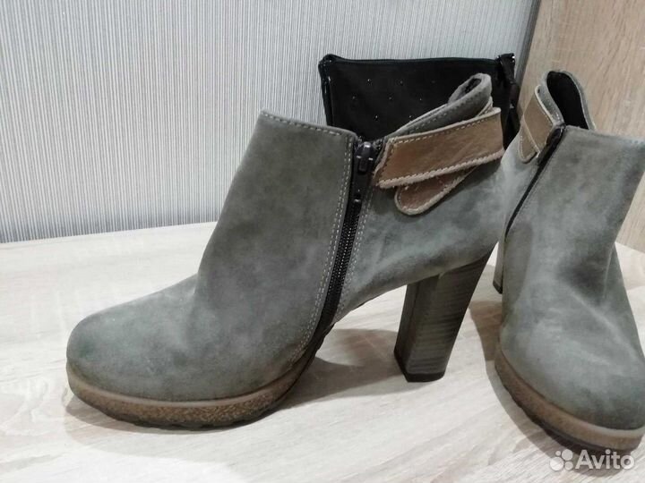 Новые Ботинки, ботильоны. натуральная кожа