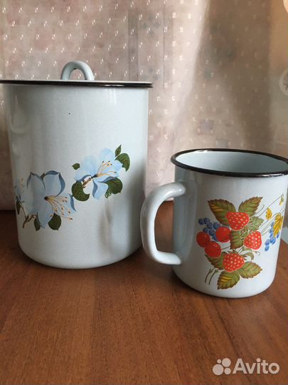 Посуда эмалированная посуда