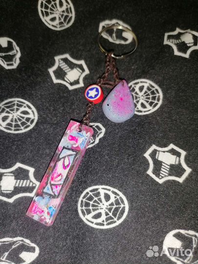 Брелок для ключей человек паук