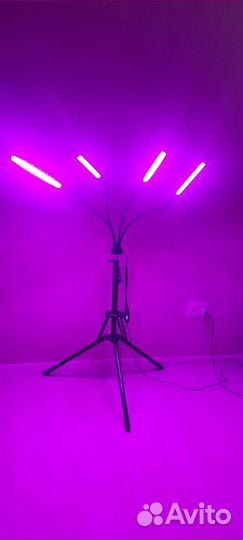 LED фитолампа для растений и рассады