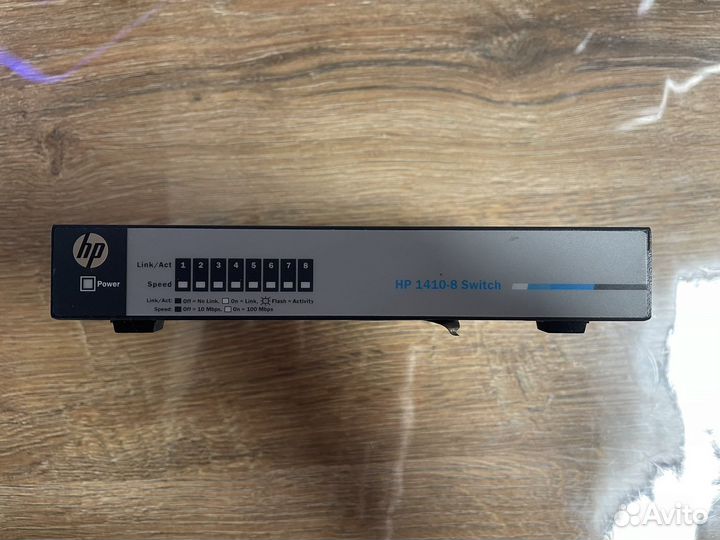 HP 1410-8 Switch свитч j9661a