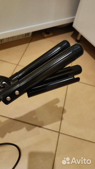Тройная плойка для волос 25мм