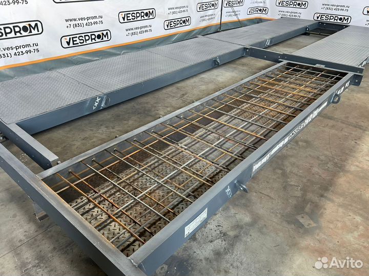 Автомобильные весы 12 метров 60 тонн (Ж/б)
