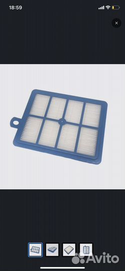 Hepa фильтр Philips FC8038/01