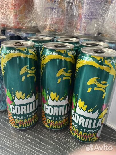 Gorilla энергетический напиток (продаю остатки)