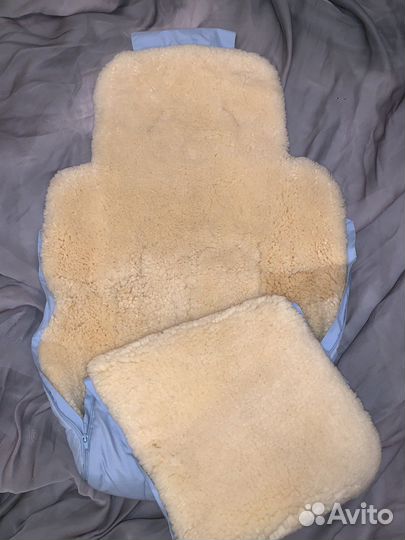 Меховой шикарный конверт