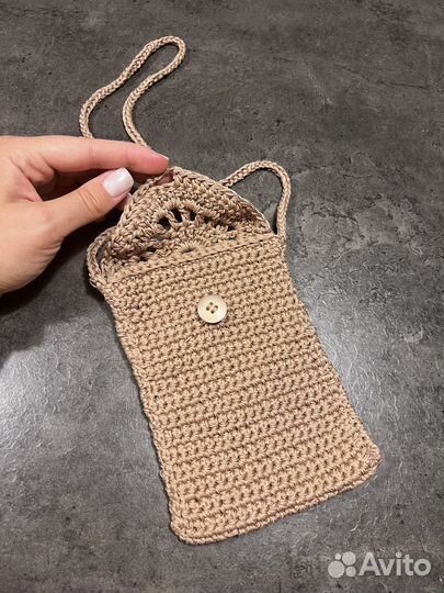 Cумка для телефона ручная работа