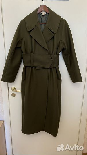 Пальто hm manteco шерсть лимитированная коллекция