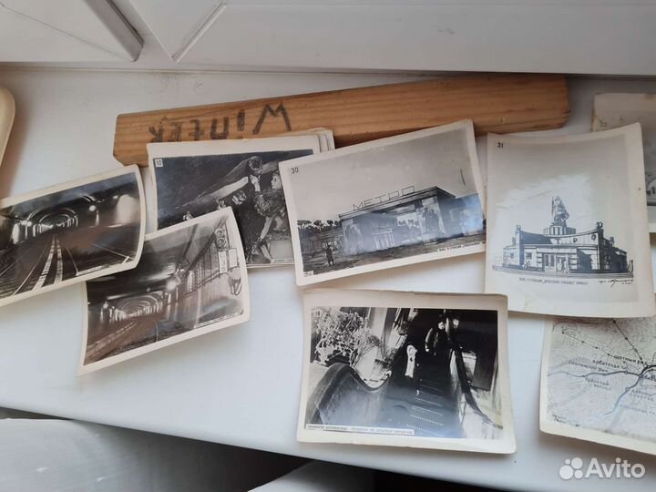Набор фотокарточек метро 1935