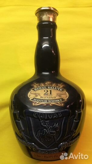 Бутылка фарфоровая chivas 21 год