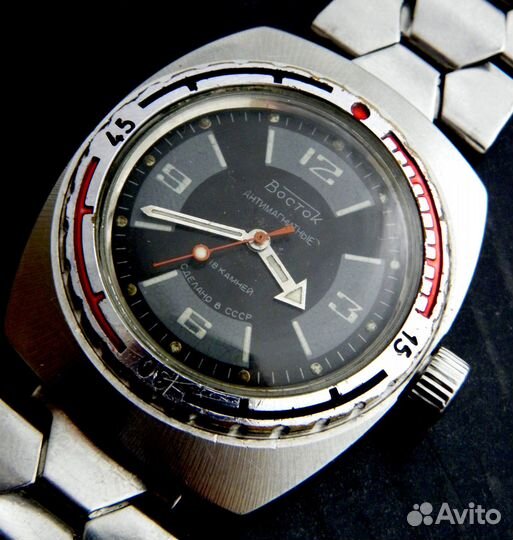 Часы Командирские Восток Амфибия СССР обслужены