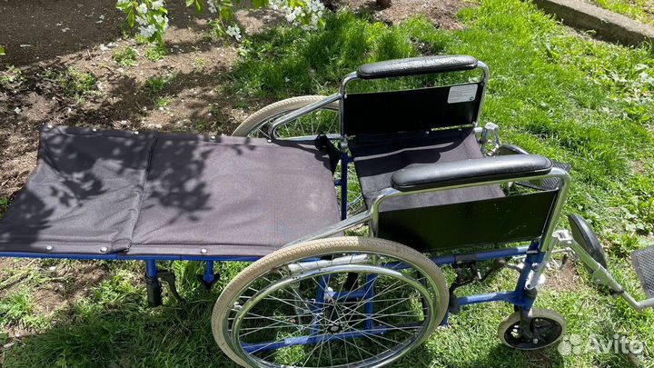 Инвалидная коляска складная бу