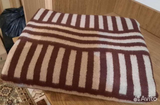 Одеяло шерстяное новое