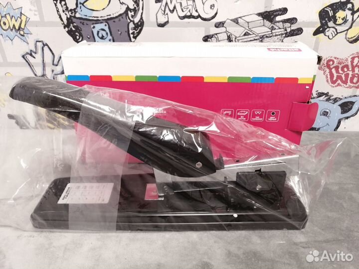 Степлер мощный Attache до 85/100 листов черный