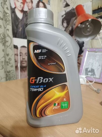 Трансмиссионное масло G-Box GL4,5 75w-90 ATF DX II