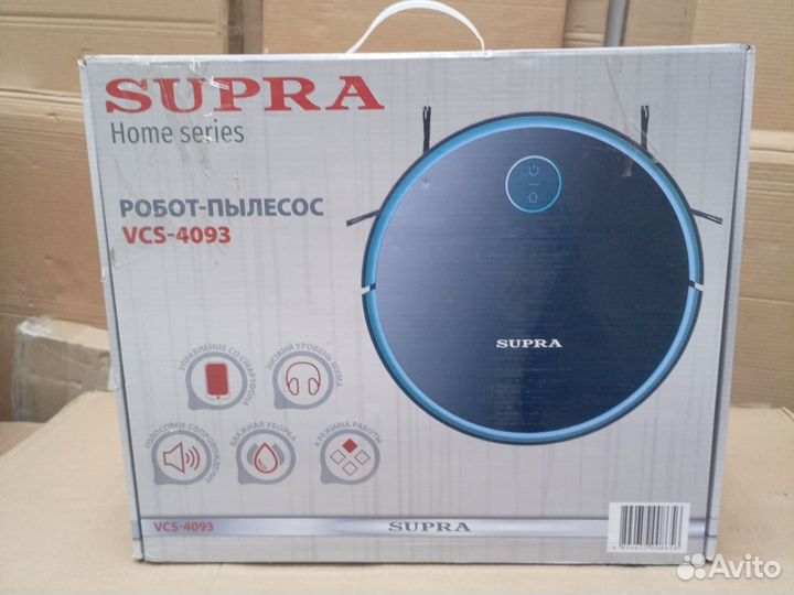 Робот пылесос supra VCS 4093