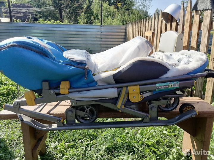 Детские санки коляска