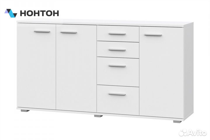Комод Fun кд-4 белый