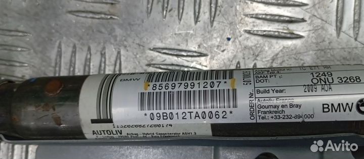 Подушка безопасности боковая Bmw X6 Правая