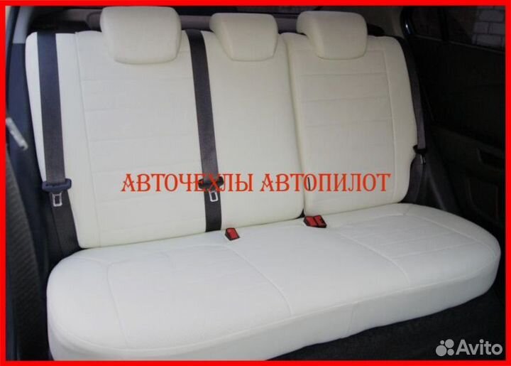 Чехлы Автопилот Chevrolet Aveo T300 из экокожи