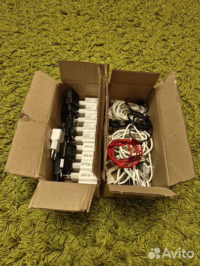 Кабель и блок питания