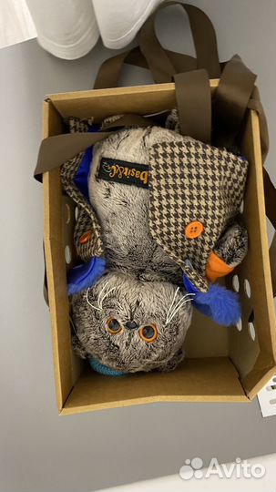 Игрушка кот басик