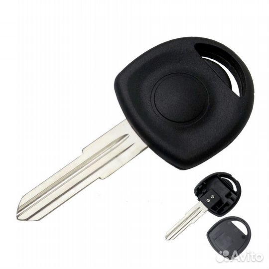 Заготовка/ключ Opel с лезвием HU46/100 под чип TPX